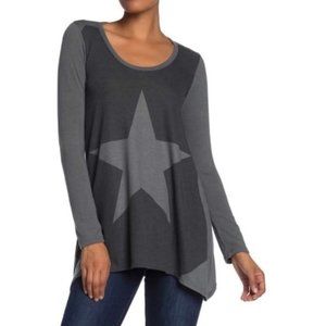 GO Couture Colorblock Top Size XL NWOT